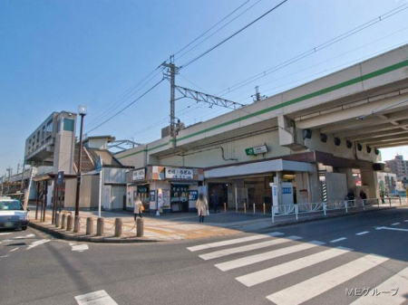 周辺環境 駅 1100m ＪＲ武蔵野線三郷駅